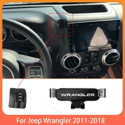 Car Mobile Phone Holder For JEEP wrangler 2011-2018 Adjustable Special Mobile Phone Holder GPS Base Mount Stand Accessories