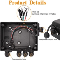 Winch Solenoid Relay Control Contactor Box For Electric ATV UTV Winch 12V