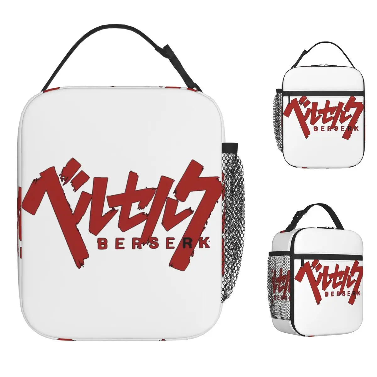 

Сумка для обеда в японском стиле аниме Berserk Guts Cool Manga, ланч-бокс для пикника на открытом воздухе для мужчин, термосумки для обеда, Оксфорд, портативная сумка-холодильник