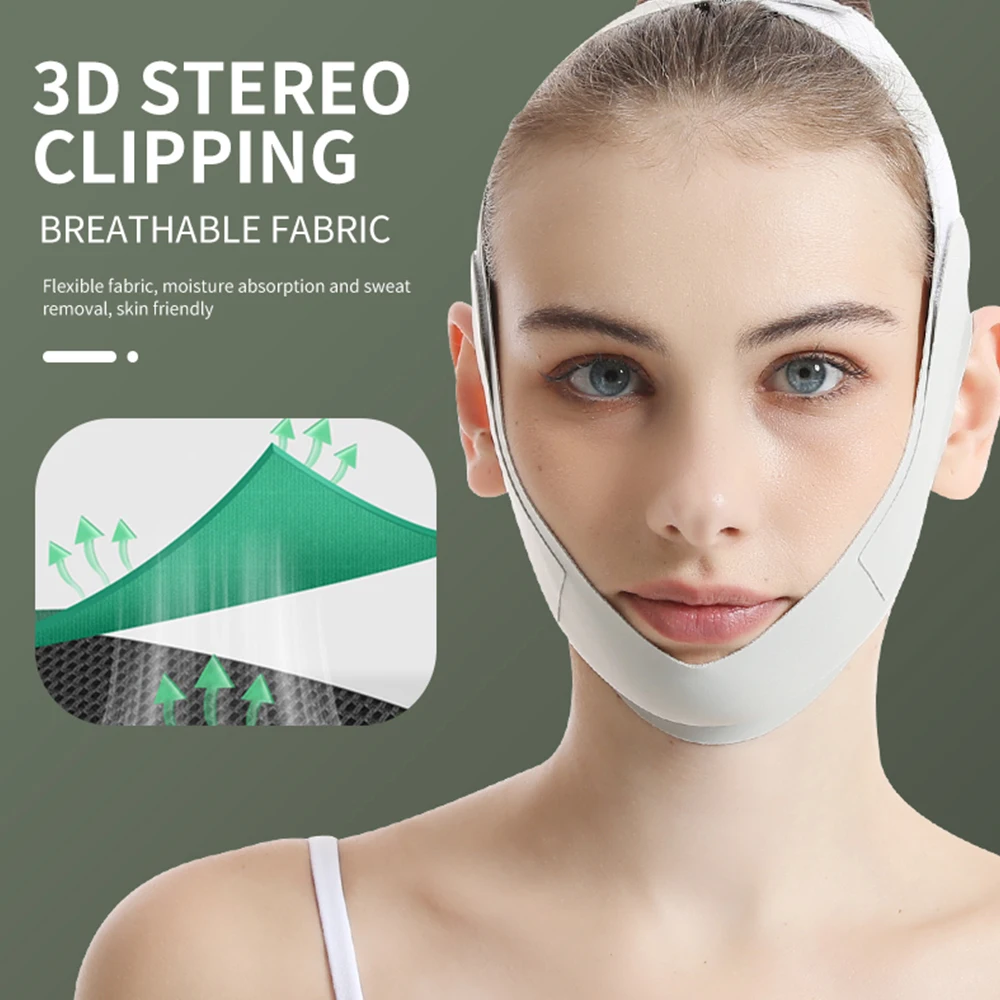 Face Bandage Beauty Sculpting Sleep Mask V-Face Mask Straps Lifting Firming Facial Shaping Skin-friendly Comfortable