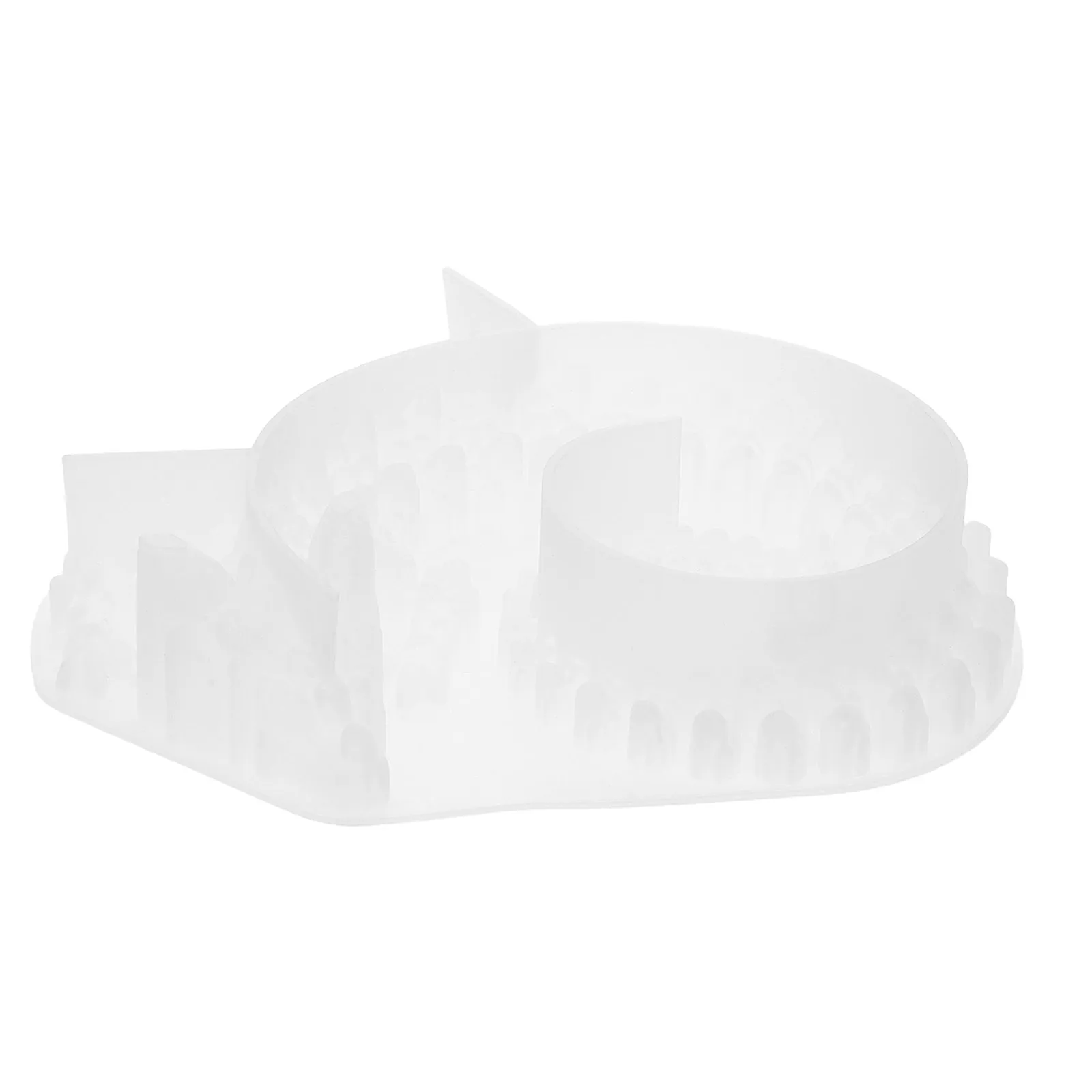 

3D силиконовые животные для эпоксидной смолы, хрустальный дракон, поделки, домашний декор своими руками, белые многоразовые формы для изготовления ювелирных изделий, мыло