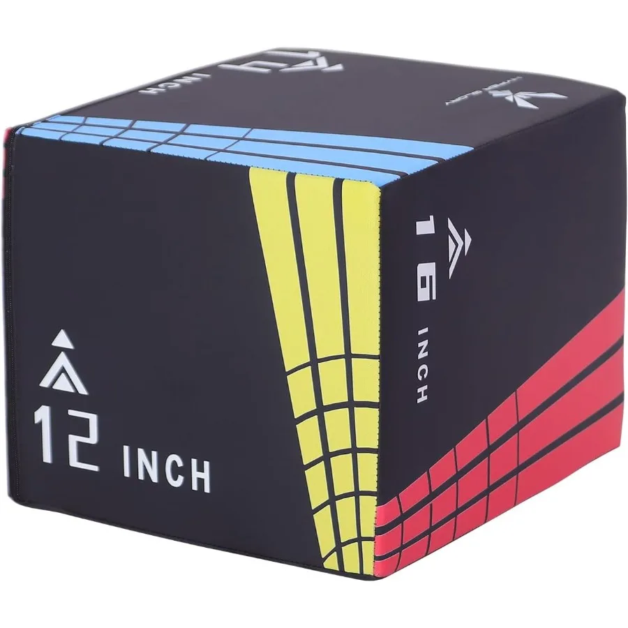 

Плиометрический прыжок 3 в 1, регулируемый по высоте, с пеной высокой плотности для домашнего тренировок в тренажерном зале, регулируемая платформа для прыжков для фитнеса