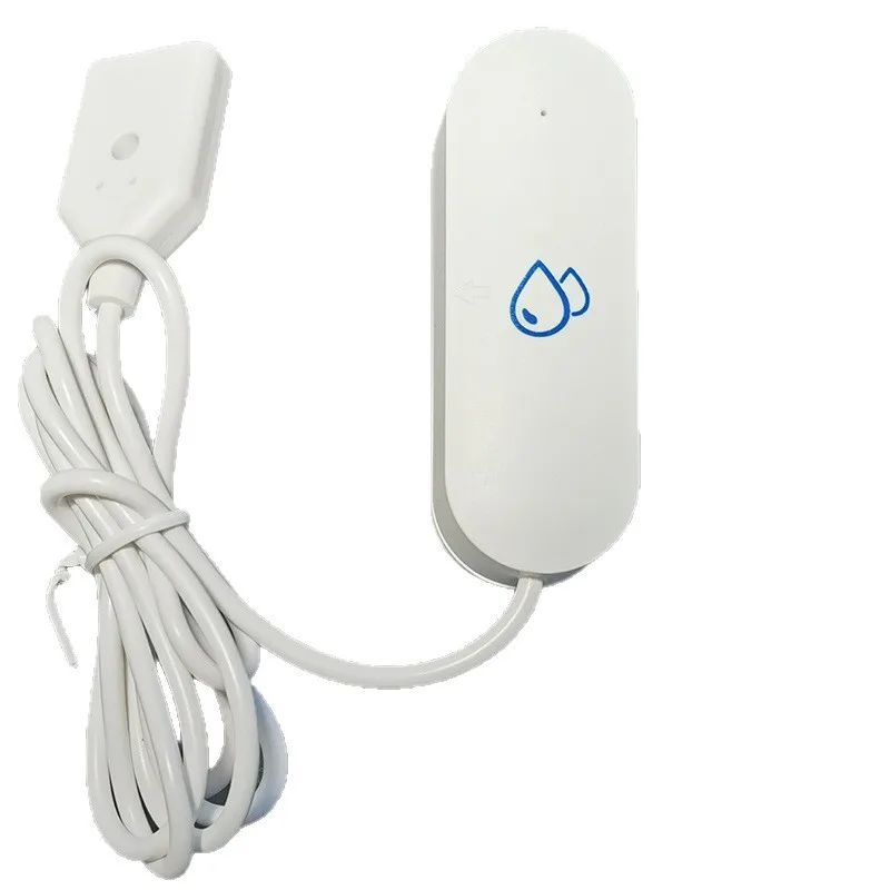 SQPP-Sensor de inundación alarma compacto inalámbrico Zigbee Detector de fugas de agua hogar inteligente para detección de fugas