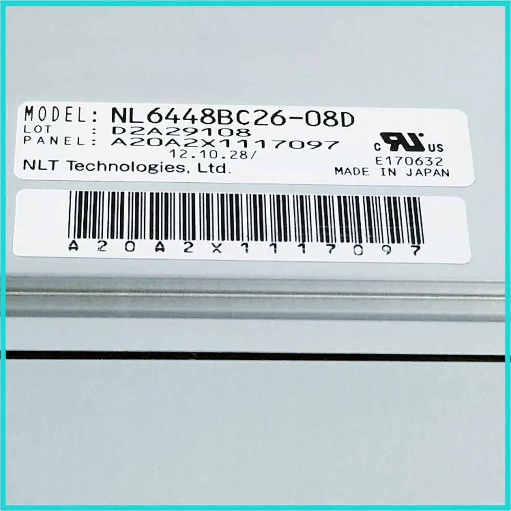 

Для оригинального ЖК-дисплея NL6448BC26-08D для NLT Быстрая доставка-