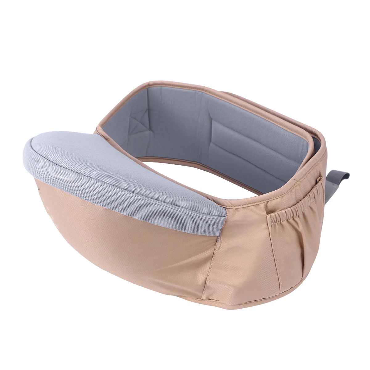 

Baby Waist Stool Baby Carrier Khaki Adjustable Front Carrier Waist Belt Comfortable for Outdoor Fun with Babies