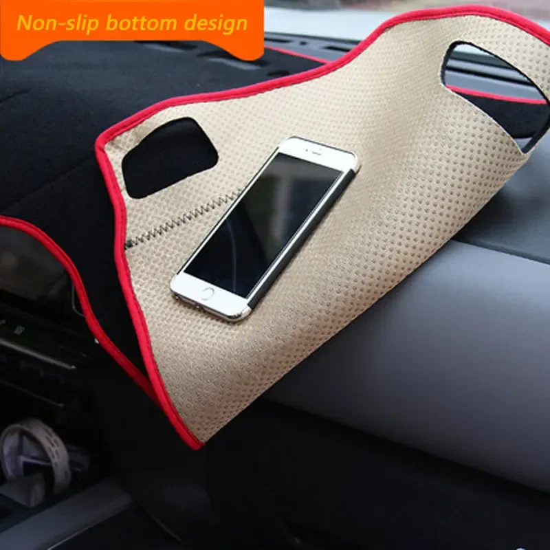 Car Dashboard Cover Protection Pad For Mitsubishi Outlander Blackout Cloth Central Control Anti-Sun Protection Mat Accessories