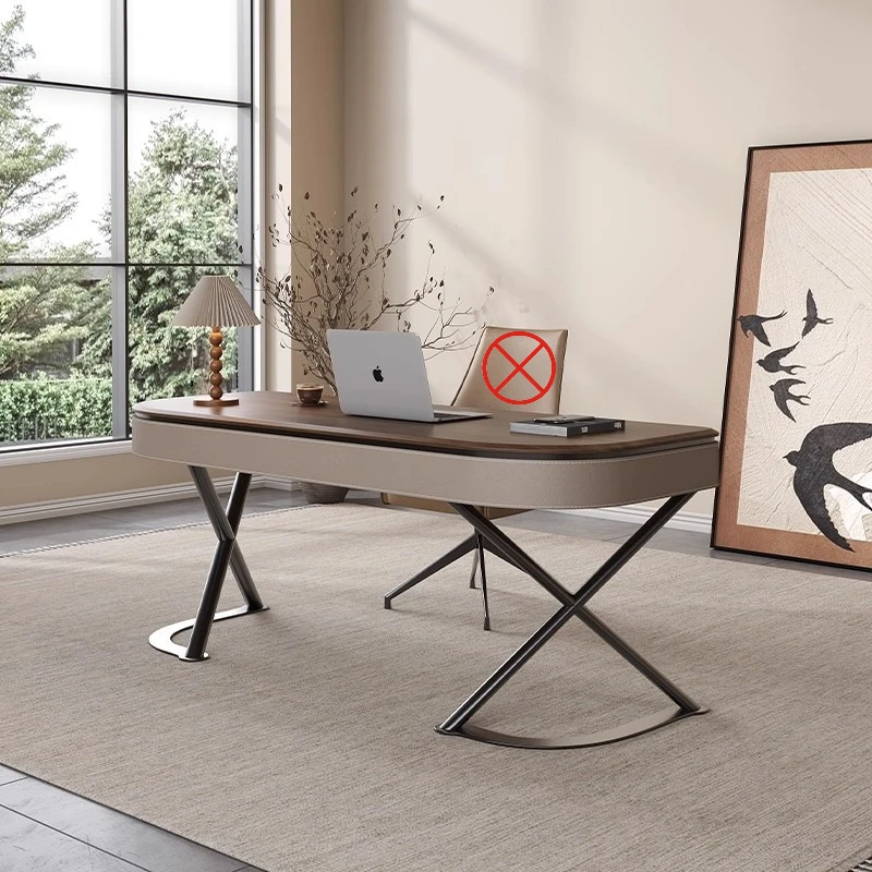 

Высококачественные офисные столы из цельного дерева, легкие роскошные компьютерные офисные столы для спальни, современная простая мебель для путешествий YS40CC