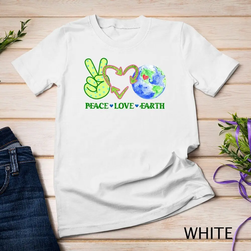 Earth Day Shirt Teacher Environment Day Recycle Earth Day T-Shirt Unisex T-shirt  High Quality 100%Cotton Short Sleeve