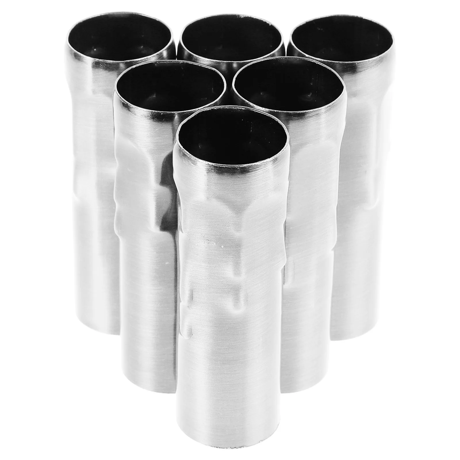 

6pcs Lamp Sleeve Ch E14 Crystal Ball Pendant Tear Drop Beads Replacement Parts Lighting Accessories DIY Kits