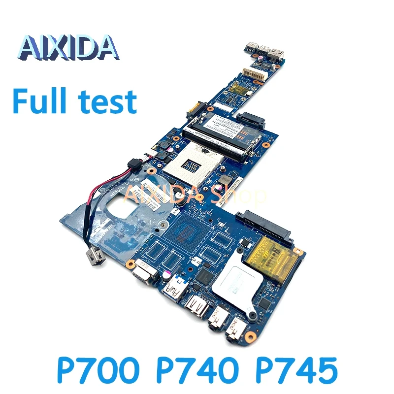 

AIXIDA K000123400 PBQAA LA-7101P for TOSHIBA Satellite P700 P740 P745 Laptop Motherboard DDR3 HM65 UMA HD Mainboard full test