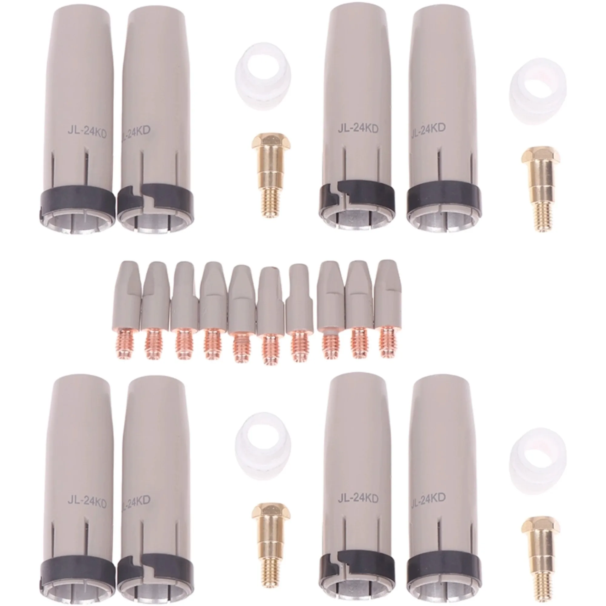 

Safe 36KD New Coating Protection Nozzle Thread M6 1/1.2mm MIG Torch Gas Nozzle Tip Holder Of 36KD MIG MAG Welding Torch Tools