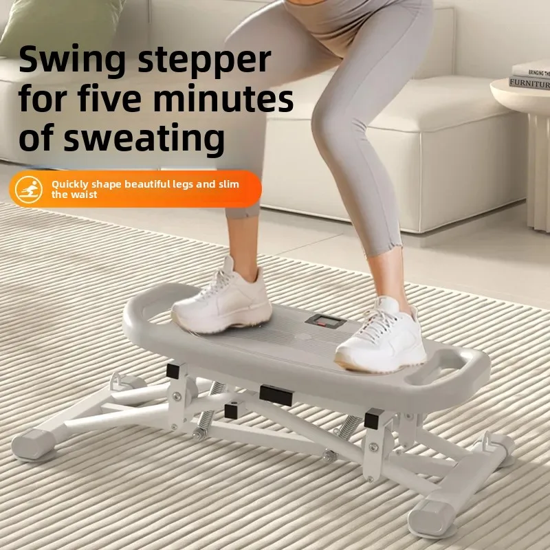 For 2 in 1 Waist Twisting and Sliding Machine Household Fitness Equipment for Leg Slimming Waist Shaping Fat Burning and