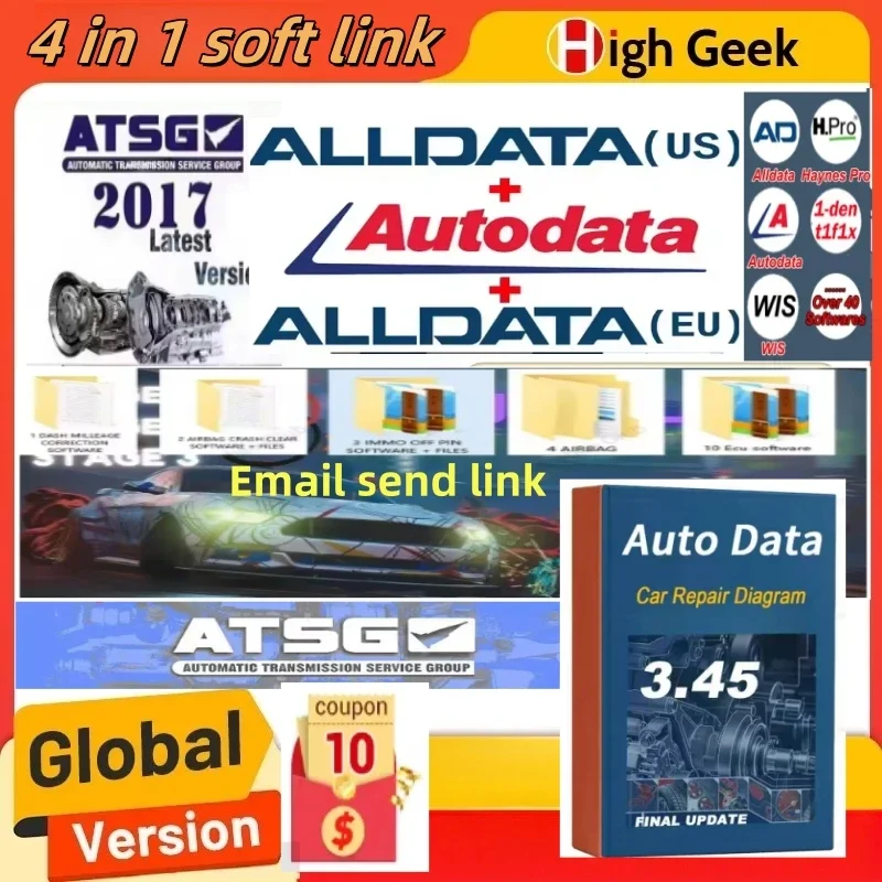 Upgrade auf das Werkstattpaket 205. Online-Service für Alldata USA Autodata Hay-nes-PRO WIS ServiceBox Elsa Win Dialogys