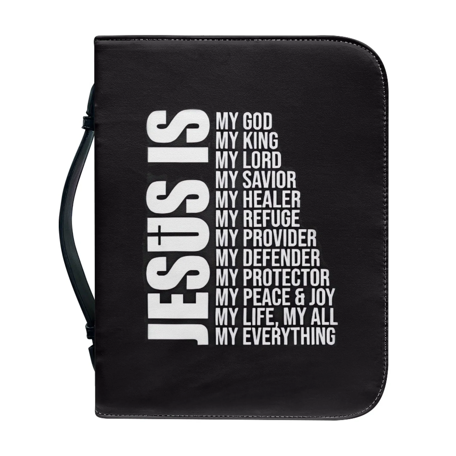 Custom Your Image Print Leather Bible Bag for Women Men Handle Handbags Bible Hymns Bible Cover Case Carrying Bible Storage Bags