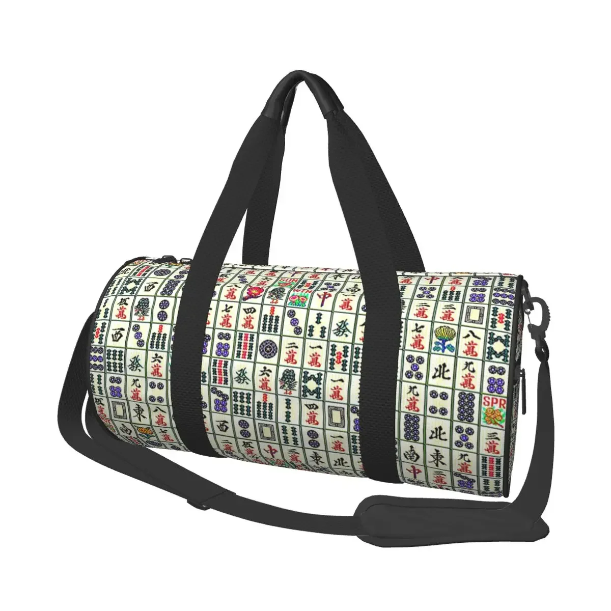 

Mahjong Large Duffle Gym Bag Waterproof Duffle Travel Bags Handbags Fitness bag