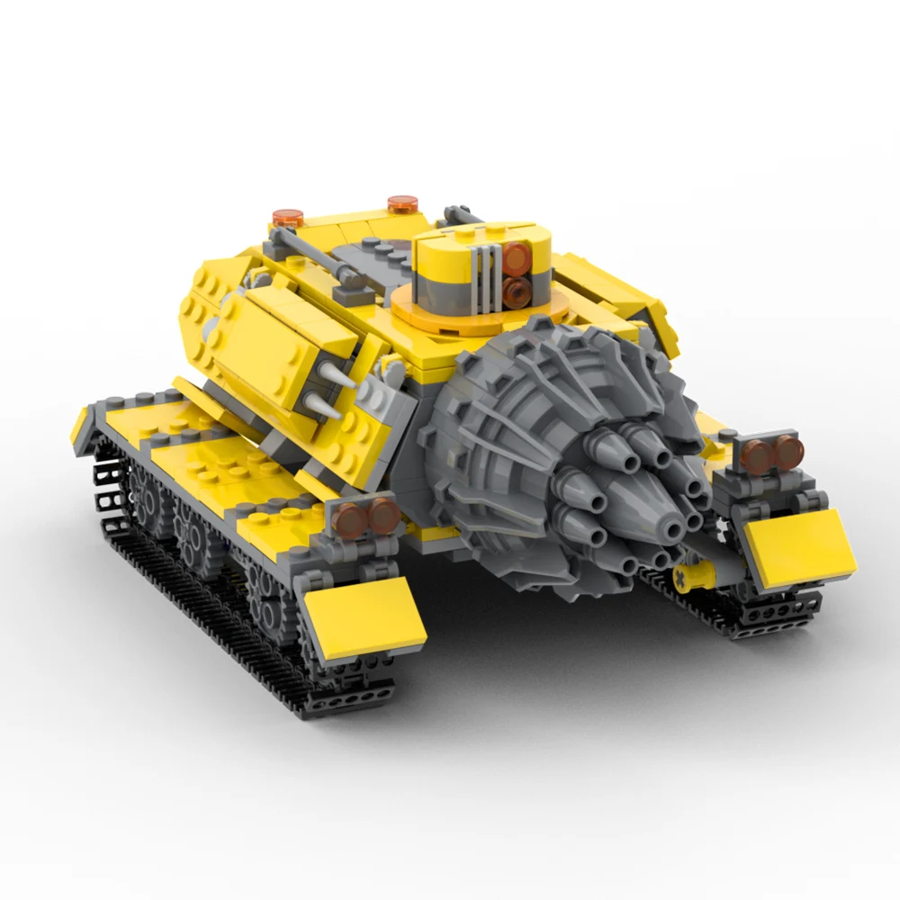 MOC Deeps Rocks Galactic Chariot Car Building Blocks Set Drilling Vehicle Bricks Toys For Children Birthday Gifts(526 PCS)