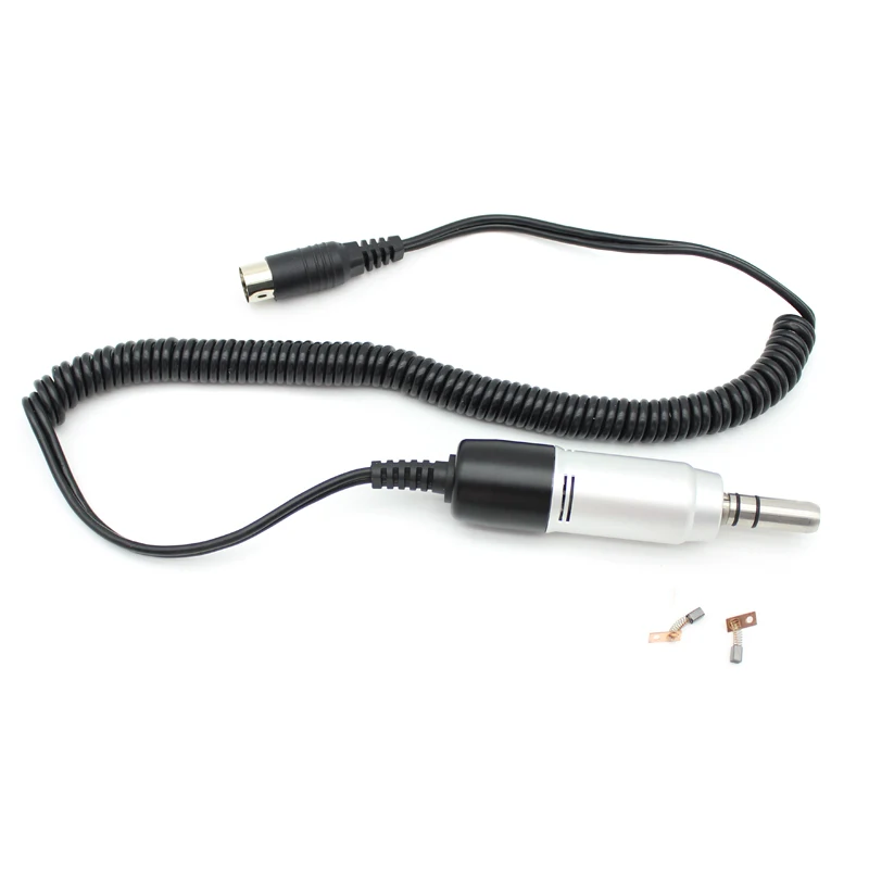 Dental Lab E-type Electric Micro Motor 35000 RPM Straight Contra Angle Handpiece For Micromotor Polishe Polishing Brush Tool