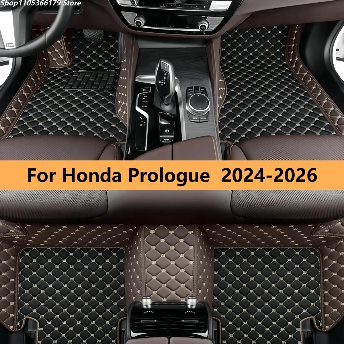 

Car Floor Mats Fit For Honda Prologue 2024 2025 2026 Auto Anti-dirt Full Set Carpet Pads Vehicle Foot Matts Rugs
