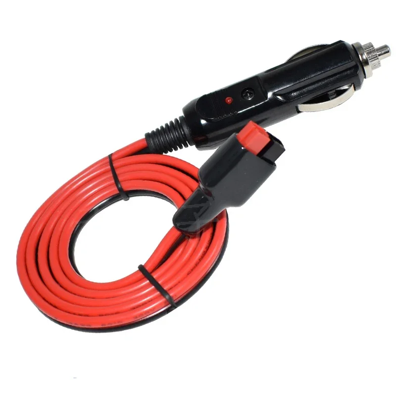 Auto Sigarettenaansteker Plug 95Cm Verlengkabel 14awg Acculader Adapter 30a Connector Compatibel Met Anderson Powerpole