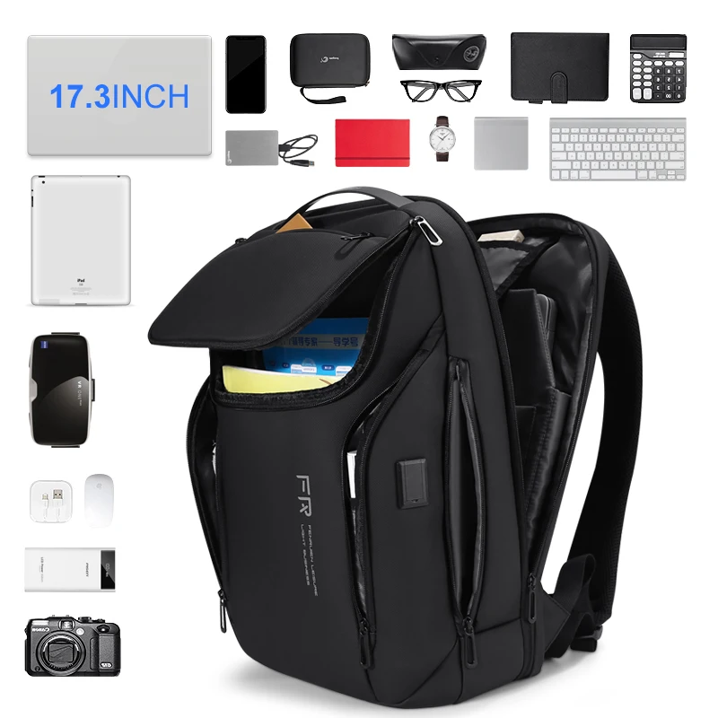 FENRUIEN 2022 Anti Theft New Business Backpack Fashion Multifunctional Waterproof USB Charging Backpack 15.6 inch laptop bag