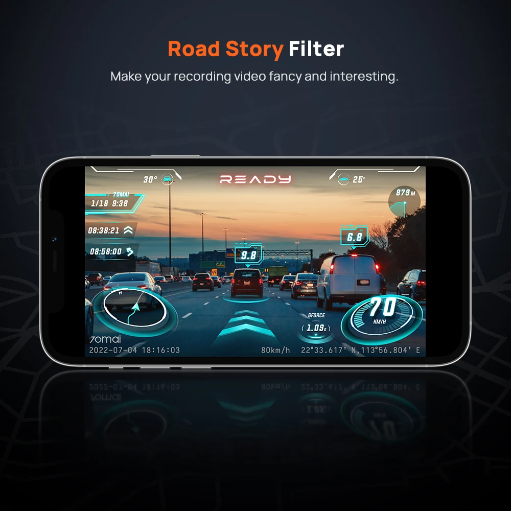 Global Version 70mai Dash Cam 4K Omni X800 360° Rotating Dual-Channel HDR Supported 4G Compatible Supercapacitor 70mai X800 Omni