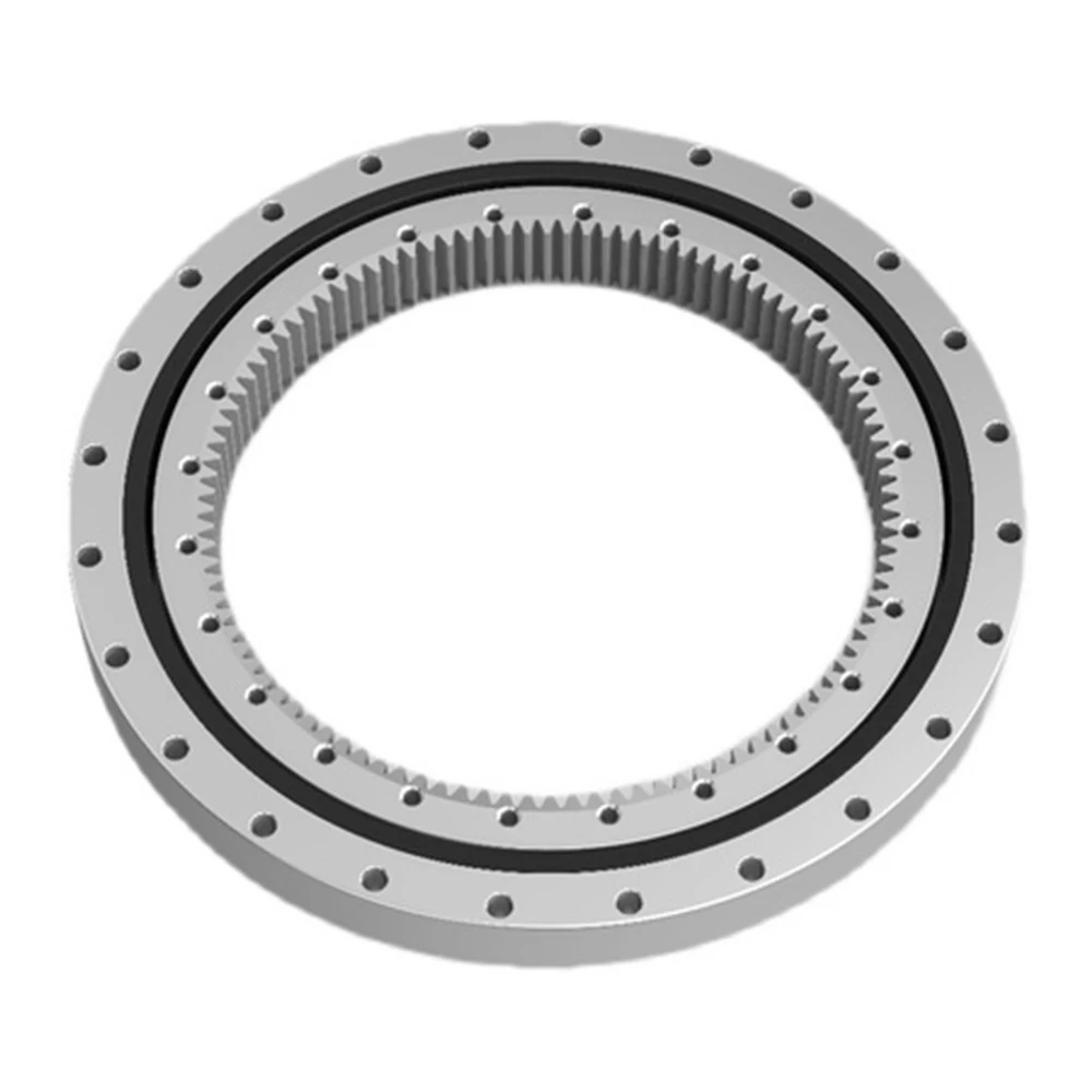 CUTRC excavator simulation slewing support fully ground steel bearing engineering model dedicated