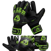 Finger Protection Goalie Gloves Wear-Resistant Durable Latex Soccer Gloves Thickened Non-Slip Sports Gloves Soccer Training