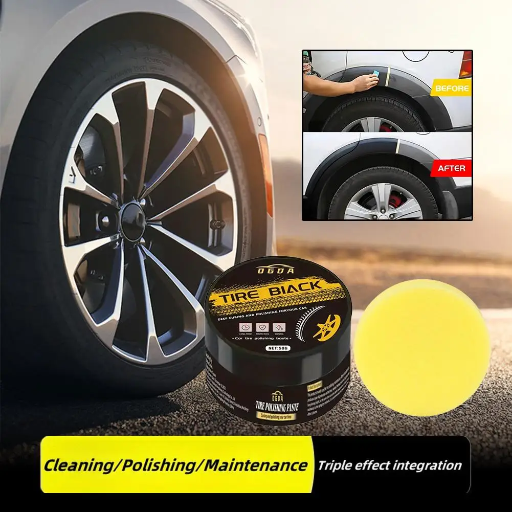 

Воск для обновления шин, стойкий блеск для шин, блестящий черный, для защиты шин повышает и предотвращает растрескивание/возвращение и появляется I1B3