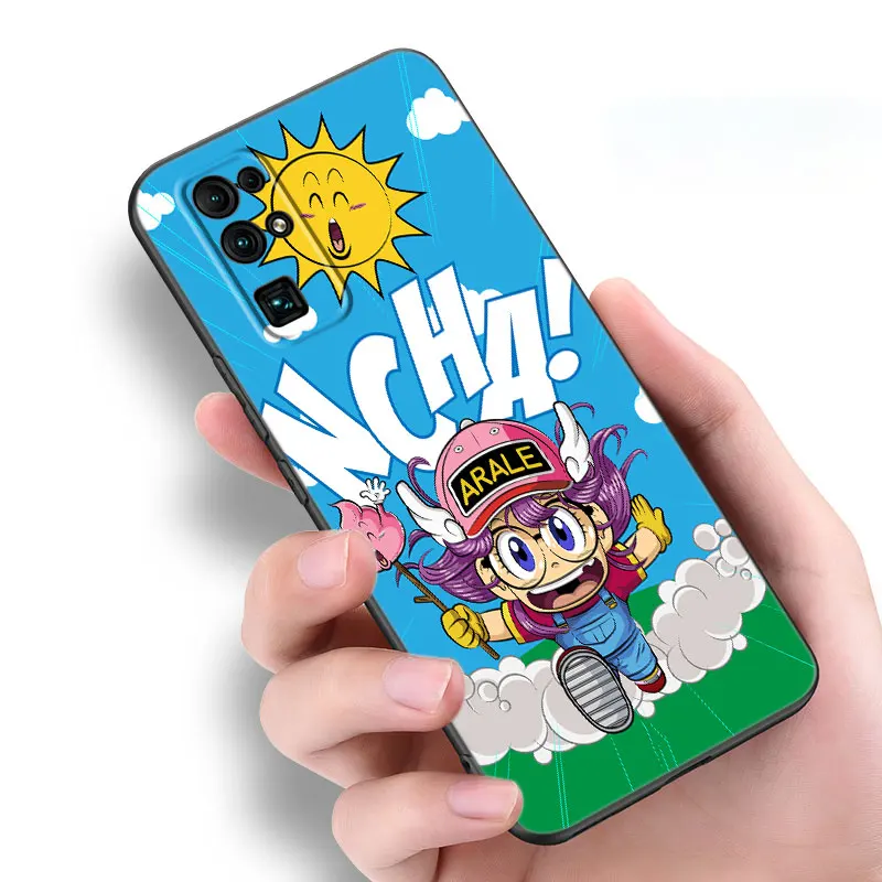 Dr Slump Arale Anime Phone Case For Huawei Honor 70 90 Lite X40 GT X50 i X5 Plus X6A X6S X7A X8A X8B X6 X7 X8 X9 4G X9A X9B 5G