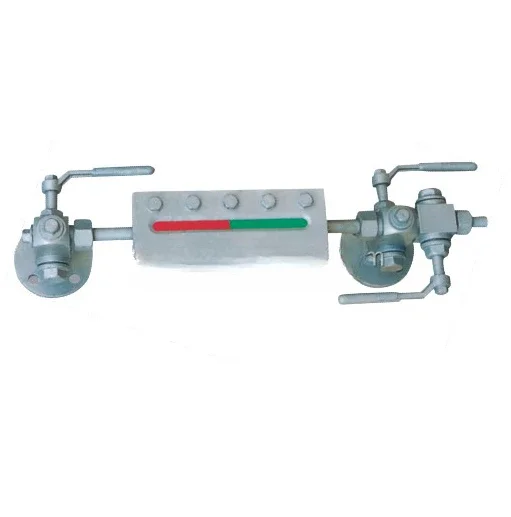 B49X two/double/bi-color transparent/refex steam drum boiler cast iron level gauge