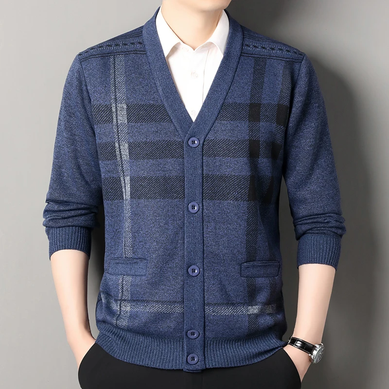Suéteres de punto vintage para - Men'S Fashion V Neck Sweater reseña y precio