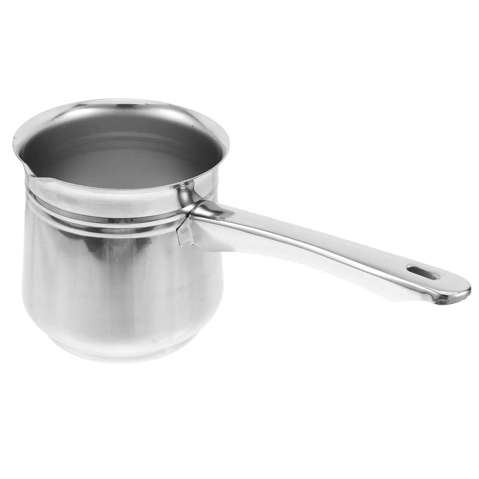 Turkish Coffee Pot Stainless Steel 720Ml Robust Elegant Design Easy Clean Mocha Pot for Kitchen Household Espresso Brewing