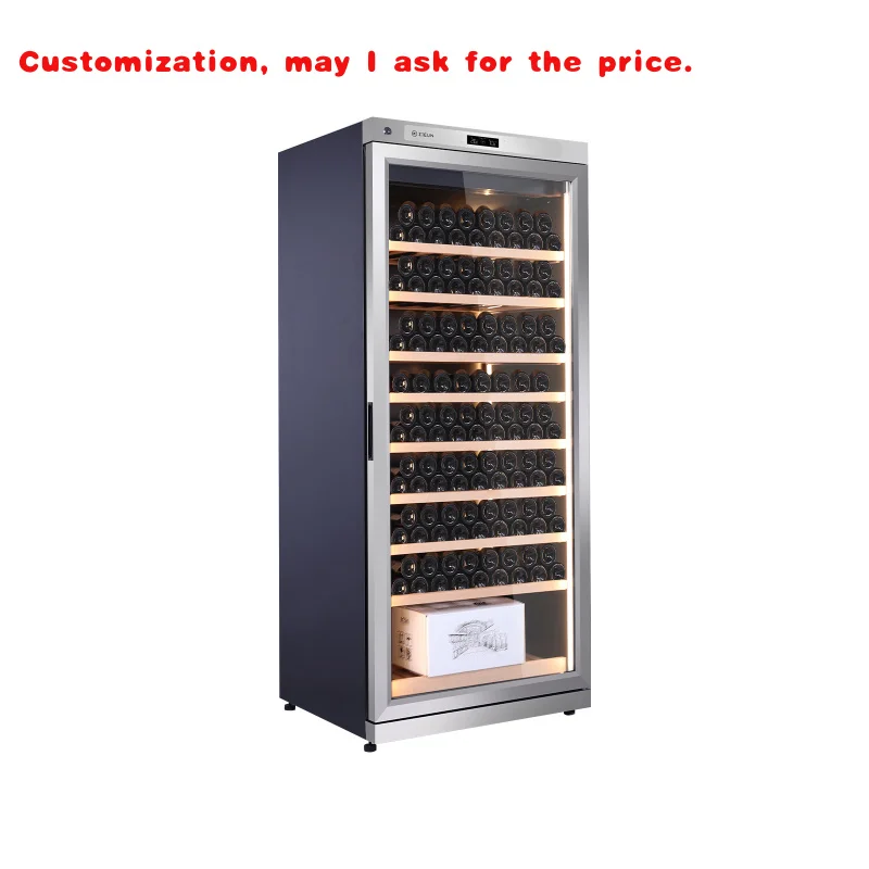 

на заказ. Заводской прочный интеллектуальный холодильник для вина из нержавеющей стали, бытовой отель