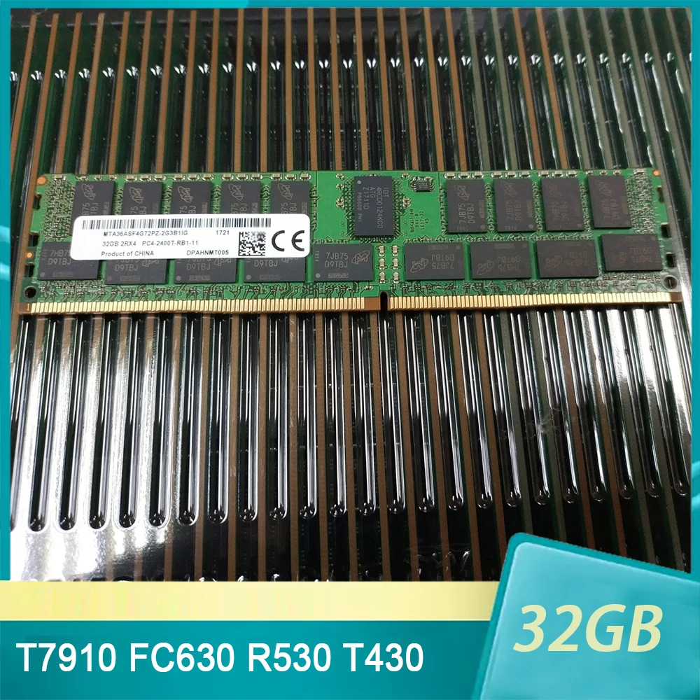 Tturquoise-Mémoire serveur, T7910, FC630, R530, SNPC7GC, 32 Go, 32 Go, DDR4, 2400MHz RAM