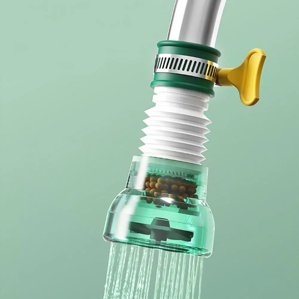 Foldable 360 Degree Water Filter Tap Head Saving Water Splash-proof Faucet Filter Adjustable Rotatable Tap Purifier Kitchen