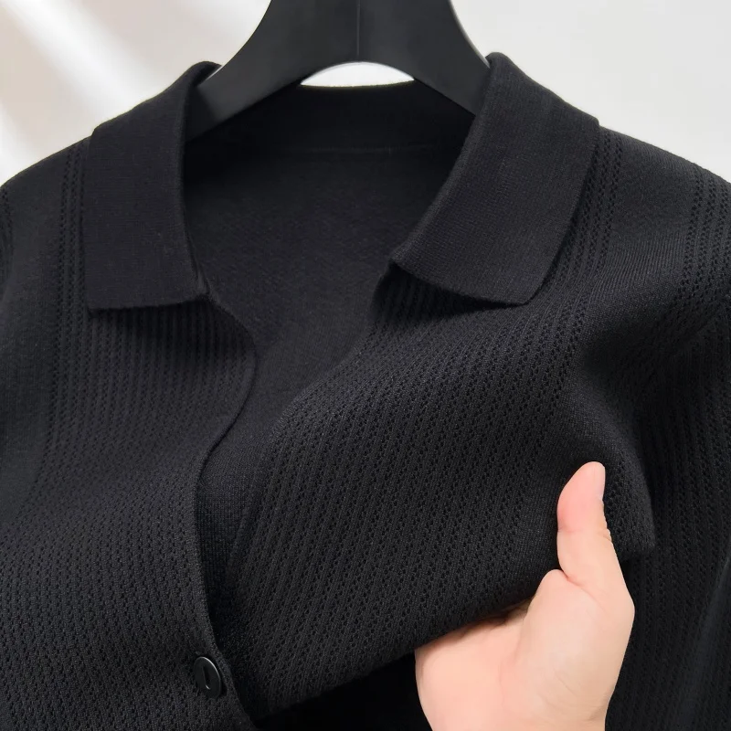 

Дизайнерский оригинальный мужской трикотаж Lape, свитер, пальто, осень-зима, новый однотонный карманный кардиган с защитой от катышков, деловая мужская одежда