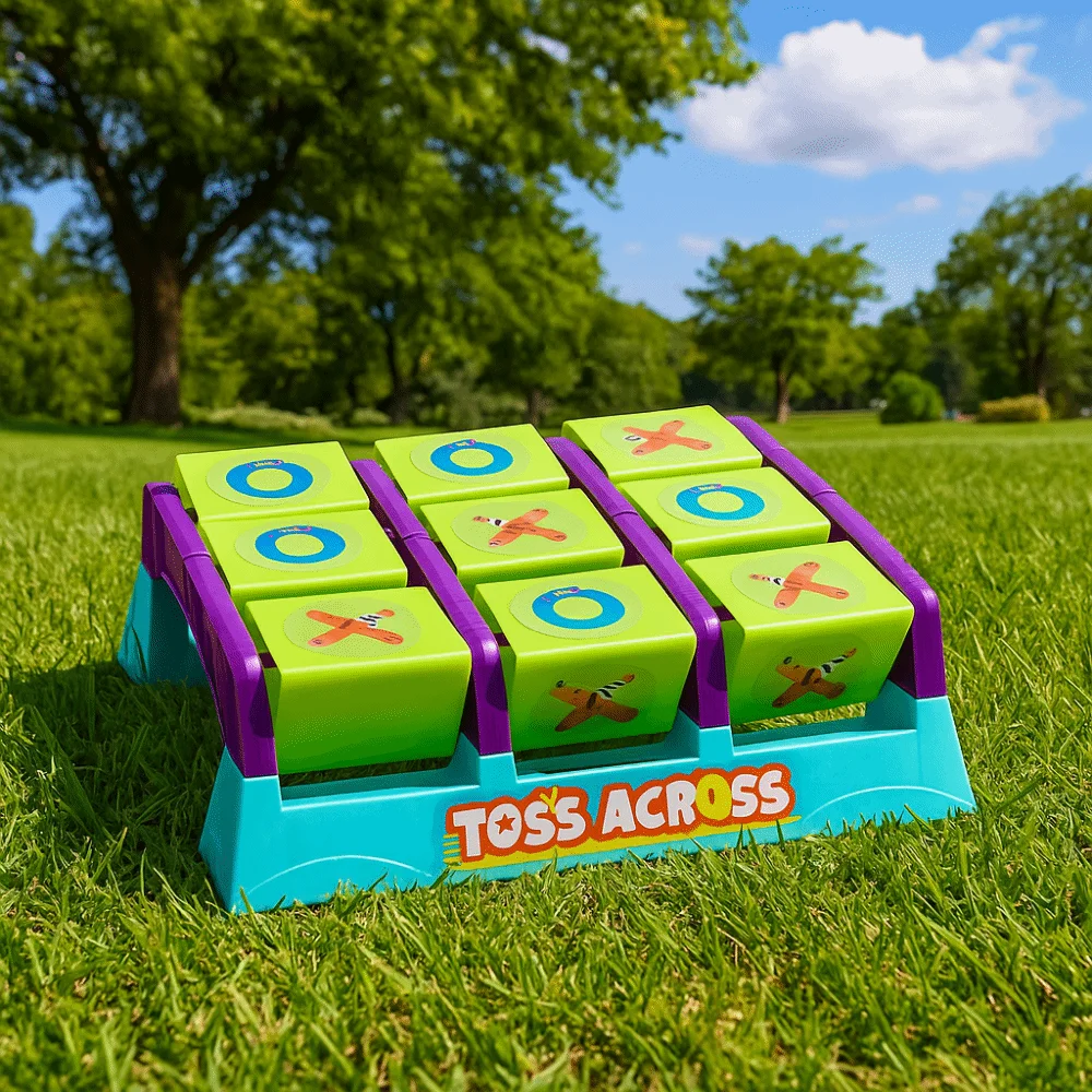 البلاستيك تيك تاك تو رمي لعبة التفاعلية متعددة اللاعبين رمي لعبة مجلس لعبة مضحك الوجه Tictactoe رمي لعبة