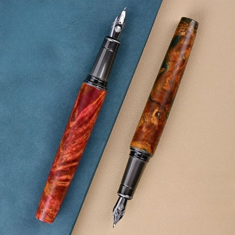 

Дешевая распродажа, перьевые ручки Wingsung, импортные деревянные F 0,5, изогнутые наконечники 0,6 0,7 мм, объемные офисные школьные принадлежности, коллекция эргономичных ручек