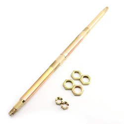 ATV 820mm Rear Wheel Axle With Fixing Nut For DIY 150cc 200cc 250cc Shockproof Frame UTV Buggy Electric Go Kart Quad Bike Parts