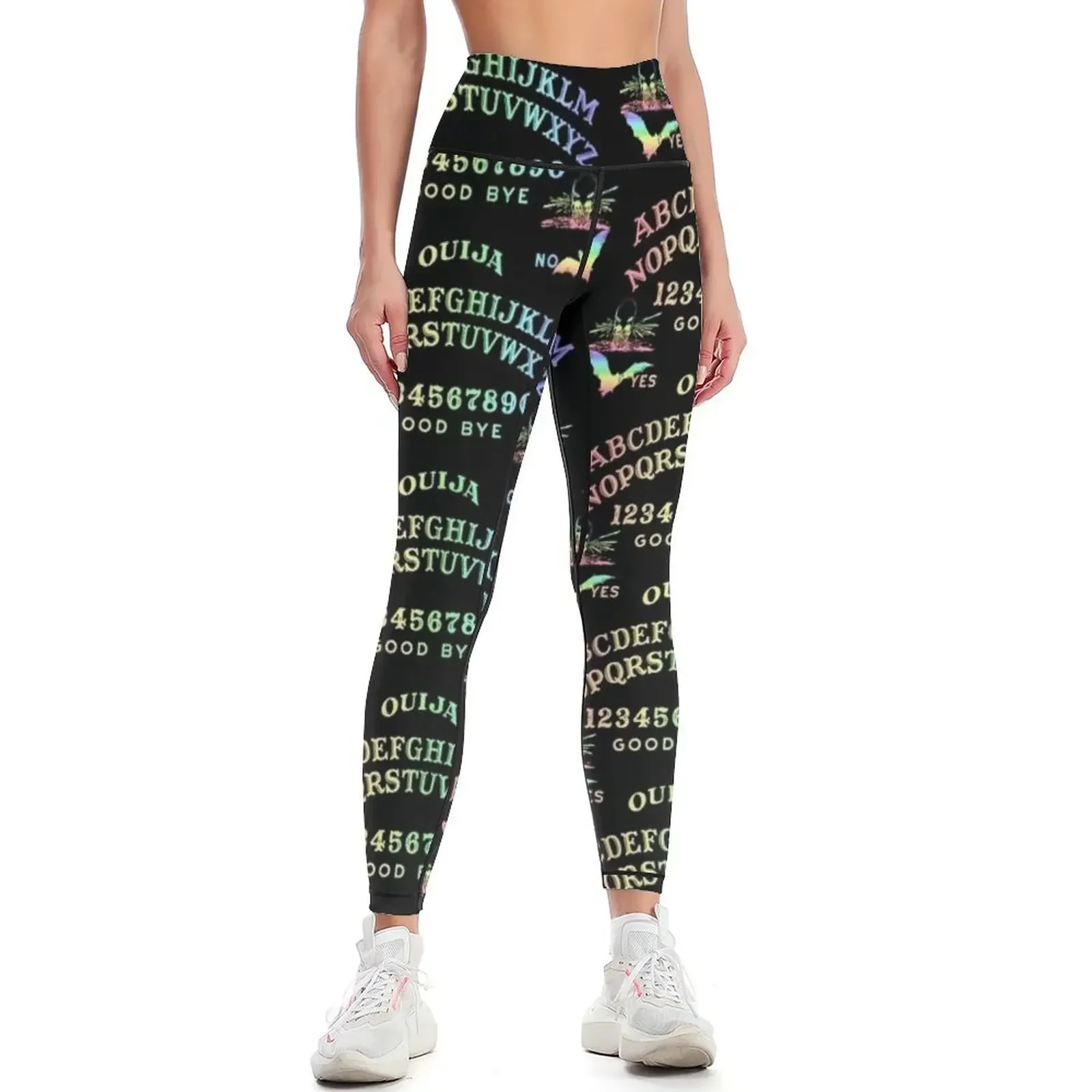 

Pastel Rainbow Ouija Leggings gym's clothing Women's pants Clothing fitness Sweatpants Womens Leggings