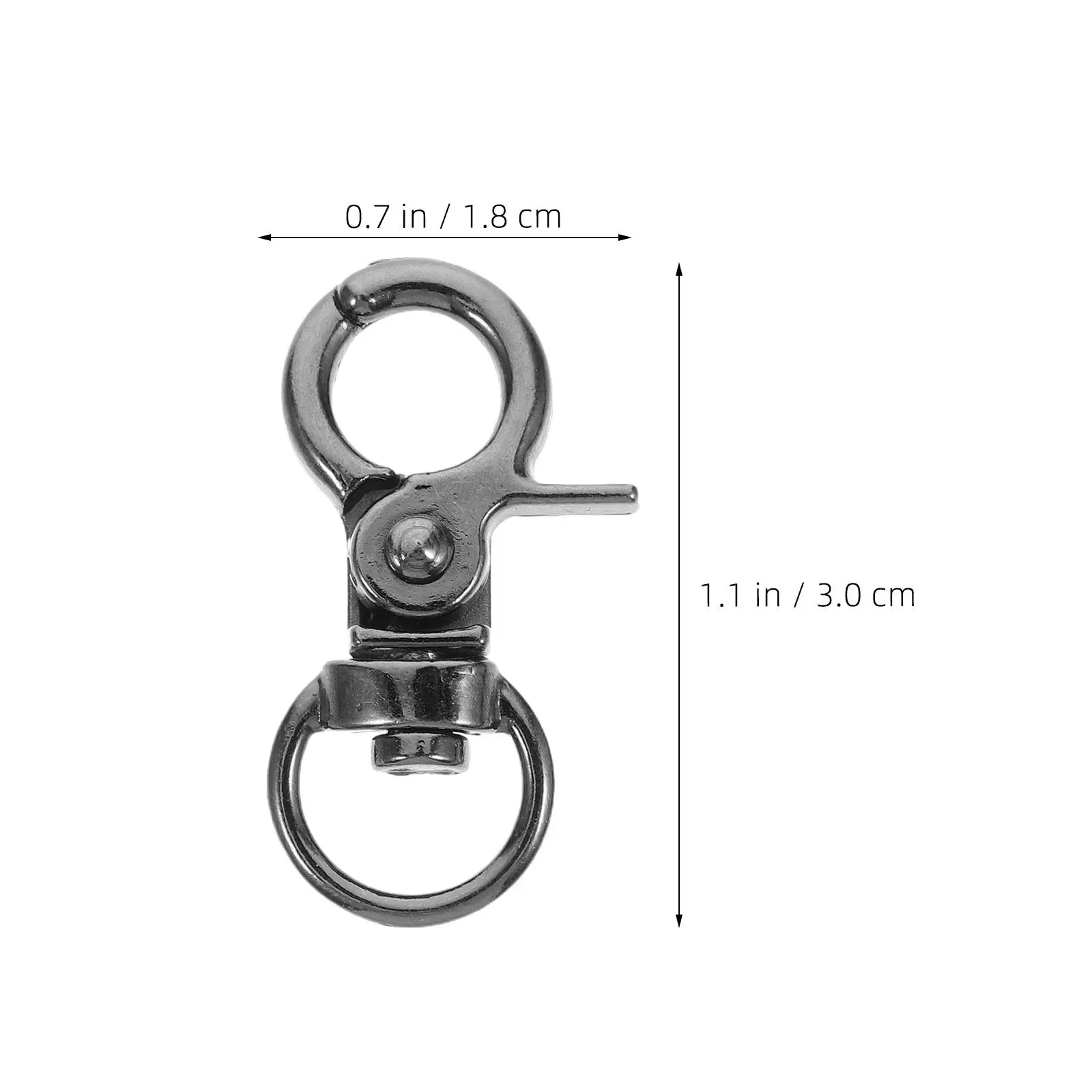 20Pcs Bird Cage Latches Birdcage Lock Buckles Door Clips Hardware Anti Escape Pet Fastener Anti-escape  For Parrot Cage,Home Use