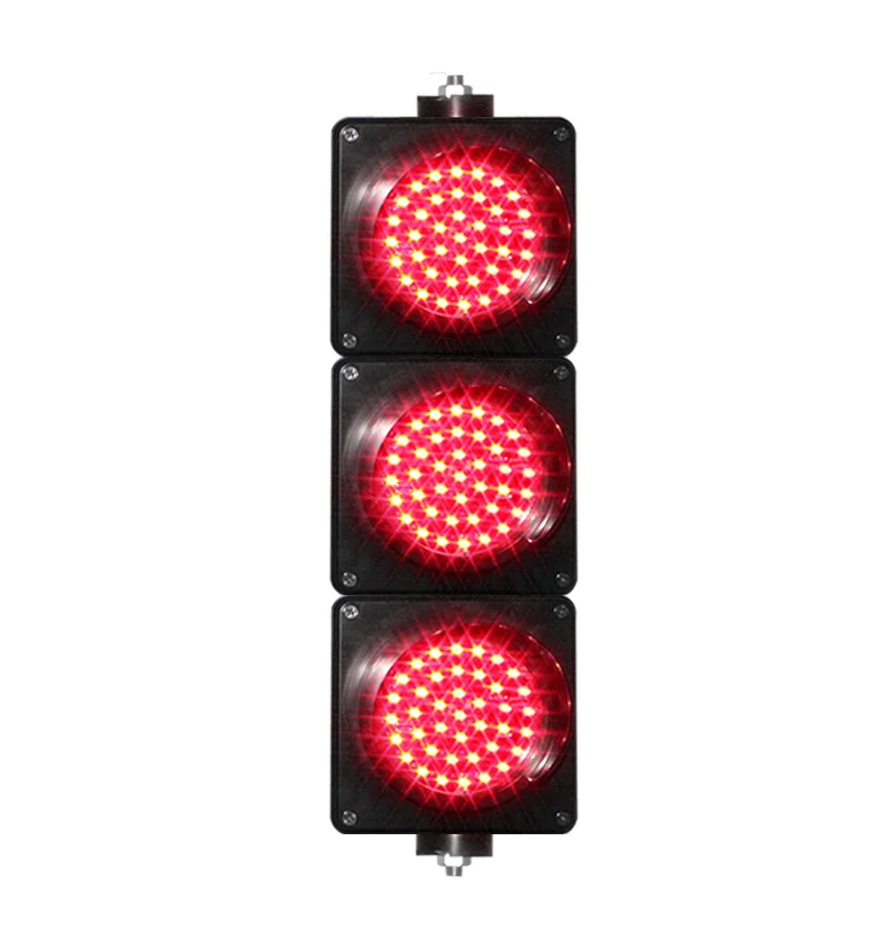 

Mini PC 100mm AC 85-265V Red Yellow Green Kids Traffic Signal Light