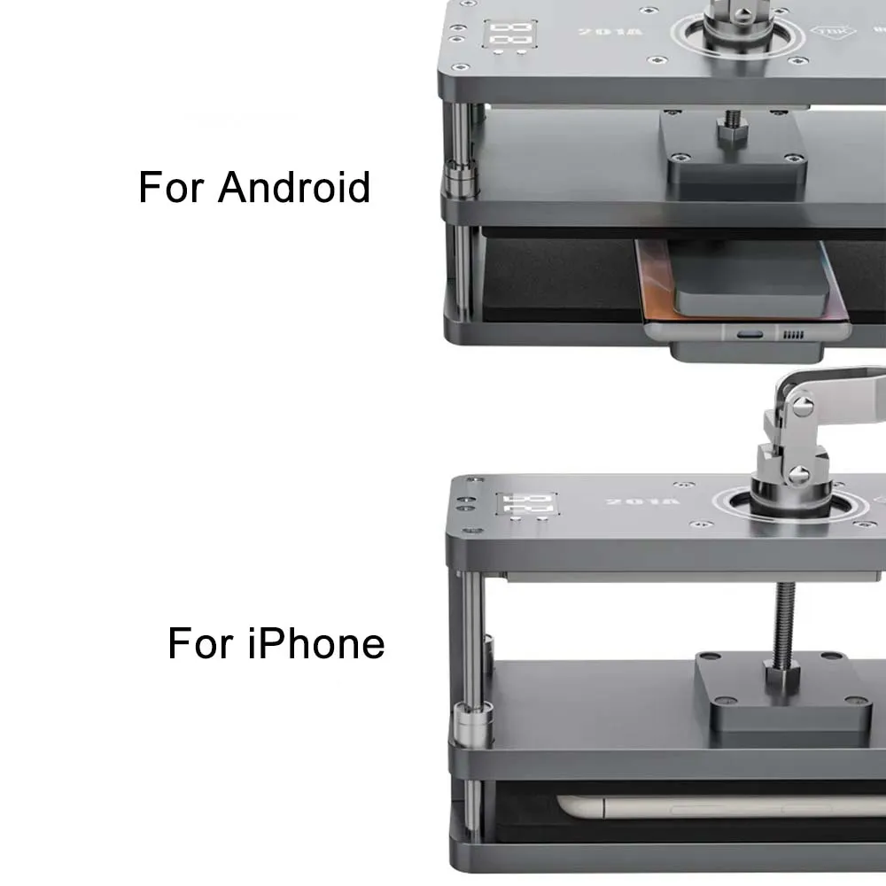 TBK-201A Universal Clamp Digital Display Rotation Pressure Holding Mould For Phone Screen/Back Cover Glass Fixing Repair Fixture