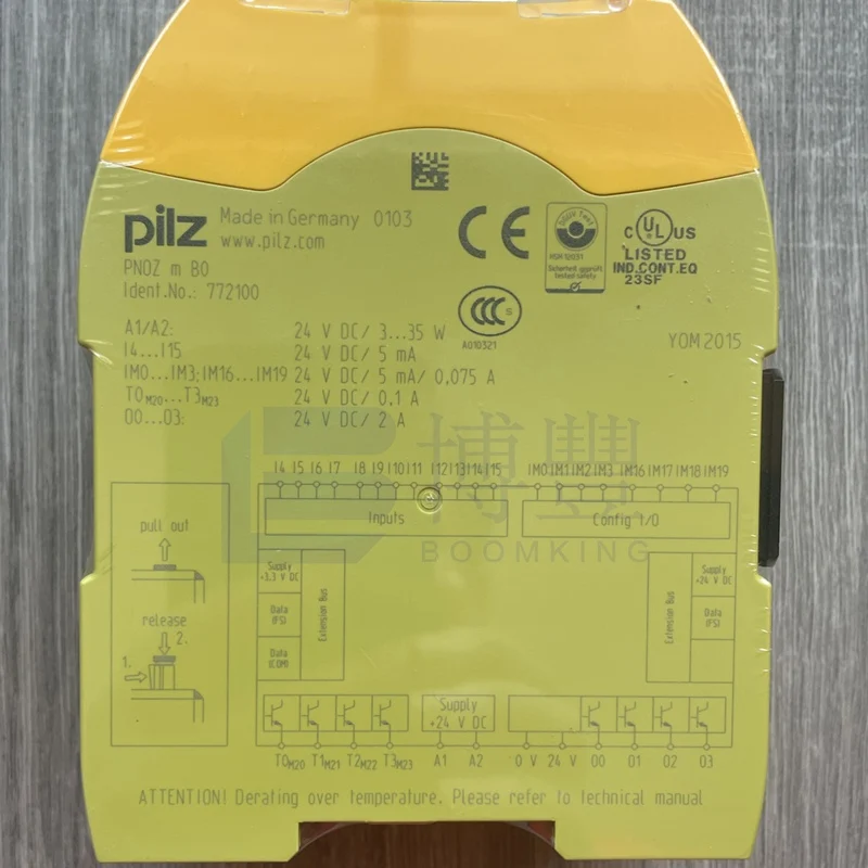 PNOZ mm0p Order code 772100 safety relay