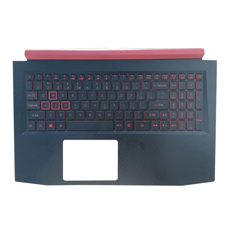 New For Acer Nitro 5 AN515-53 N16C7 N17C1 Palmrest Backlit Keyboard 6B.Q3ZN2.001