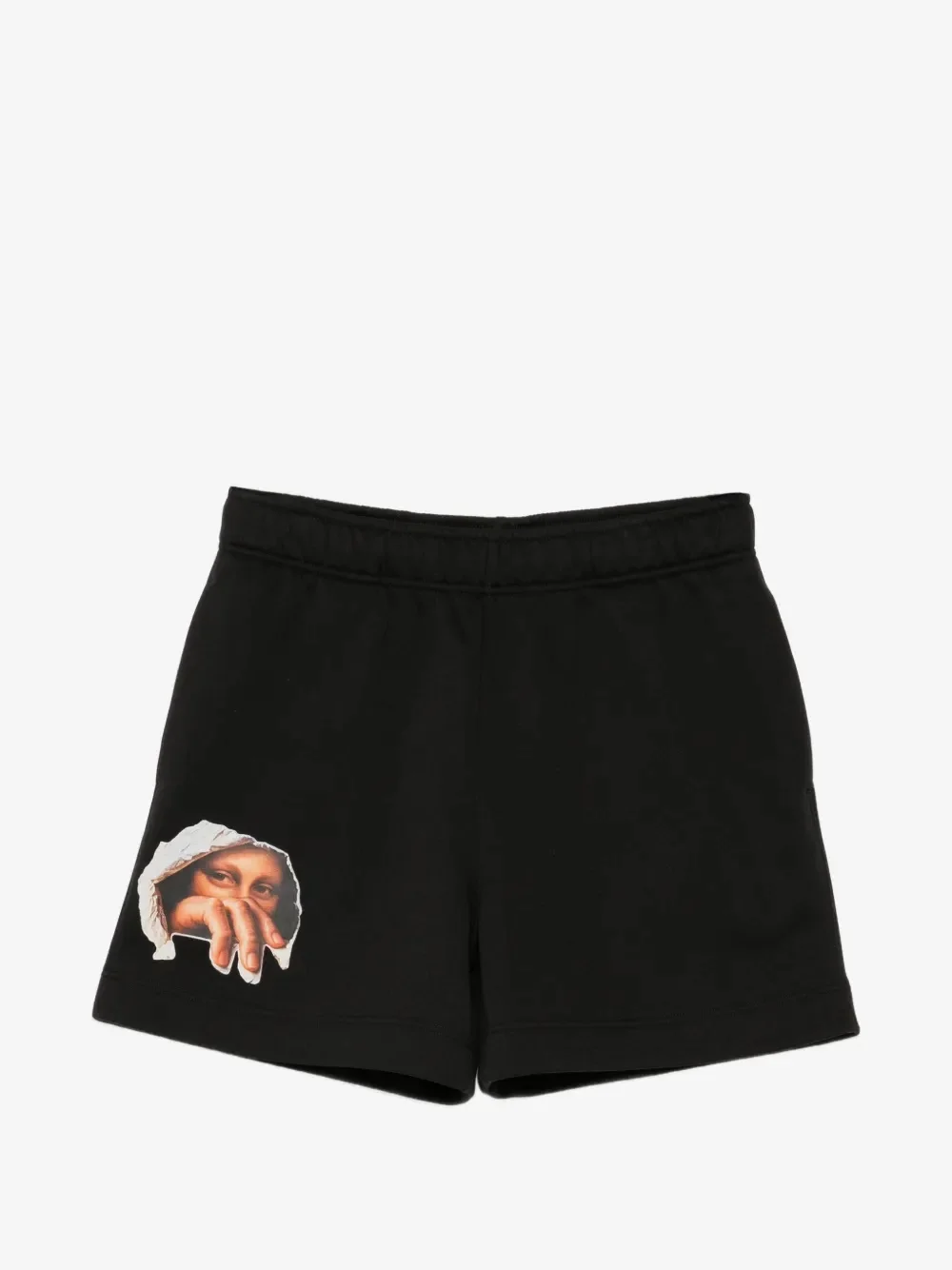 New Mona Lisa Parody Fun Street Fashion Trend Shorts Printed Quick Drying Casual Daily Sports Men's Beach Pants