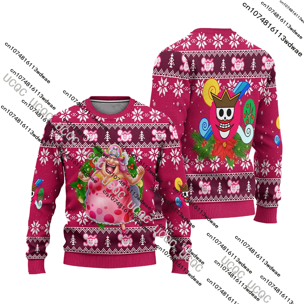 جديد الخريف والشتاء جديد رجل قبيح عيد الميلاد البلوز ثلاثية الأبعاد قطعة واحدة هدية عيد الميلاد تأثيري حلي موضة الشارع الكرتون بلوزات #2