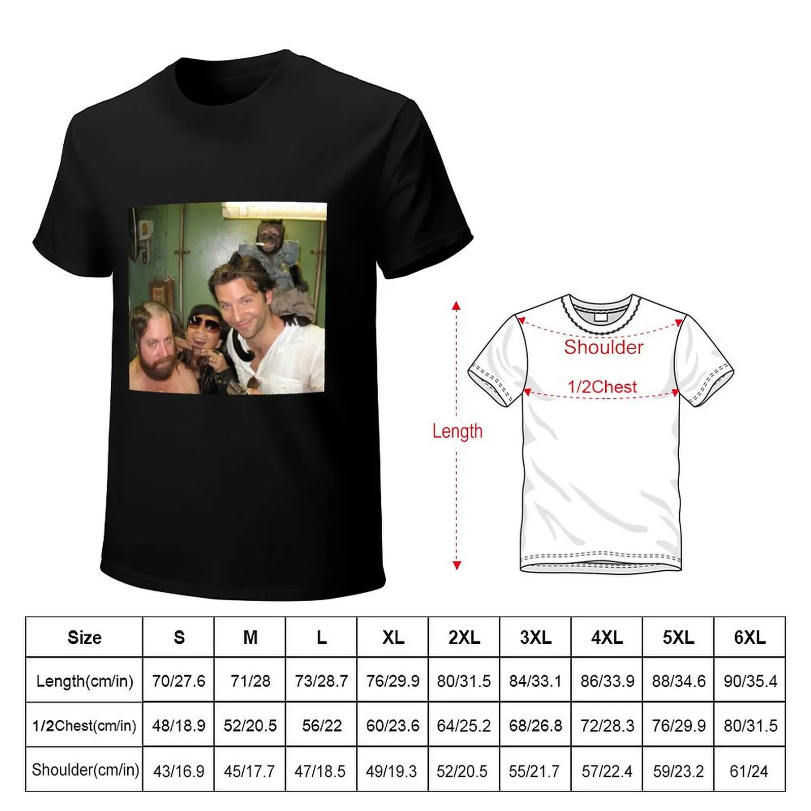 /hangover Poster poster T-Shirt Sweat Absorbing Sports Tee Shirt