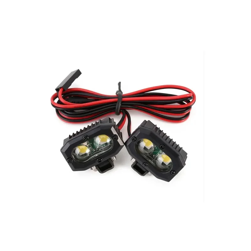 RC Helle LED-Leuchten Scheinwerfer Scheinwerfer für 1/10 RC Car Crawler Axial Traxxas TRX4 TRX6 SCX10 90046 AXI03007 Wraith Gen8 VS4-10