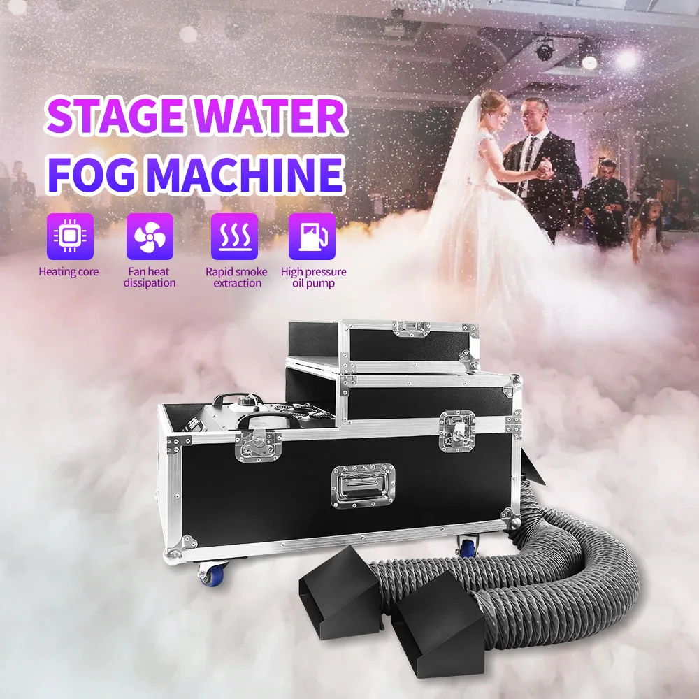 3000 watt water-based smoke machine low smoke machine with air box